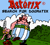 Asterix - Search for Dogmatix (Europe) (En,Fr,De,Es,It,Nl) Title Screen